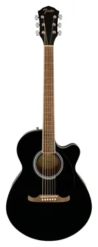 Fender Fa-135Ce V2 Black Chitarra Acustica