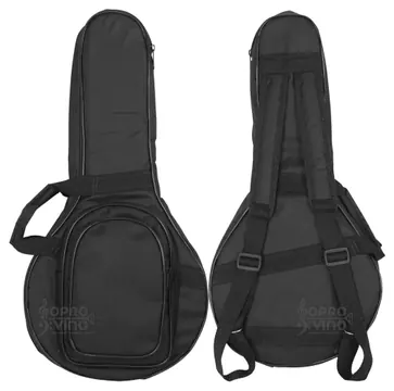 Protection Bags Capa Guitarra Stratocaster Telecaster PVC Emborrachado Pelúcia Marrrom Alta Qualidade Protection Bags
