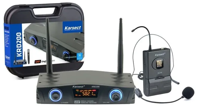 Karsect Microfone Sem Fio Karsect KRD200SH Headset