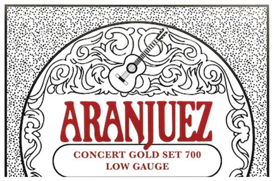 Aranjuez Concert Gold AR-700 string set for classic guitar