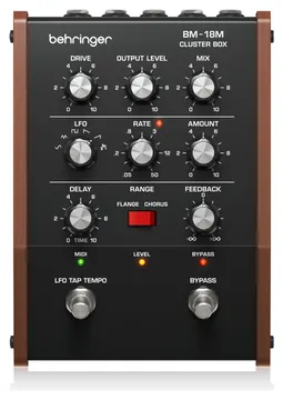 Behringer BM-18M Cluster Box Pedale Replica Moog MF-108 Anni 90