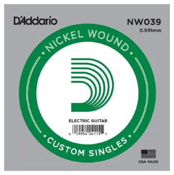 D'Addario NW039 - Stalen Snaar .039