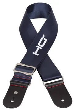 Die Hard Proel DHSTRAP150BL Supreme Series Tracolla regol. terminali Vera Pelle Ita, Blu