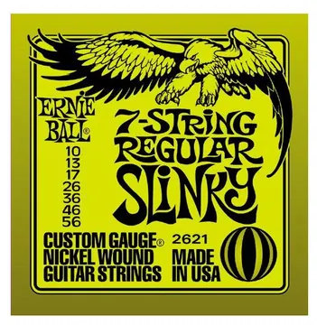 Ernie Ball 2621 7-String Regular Slinky Nickel