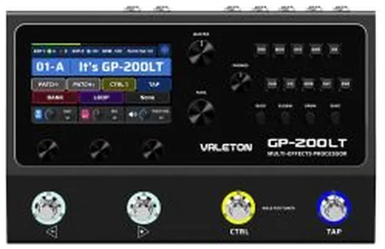Valeton Multi-effects Processor GP200 LITE with IR + Amp/cab Simulation + Effects + Looper + Audio Interface