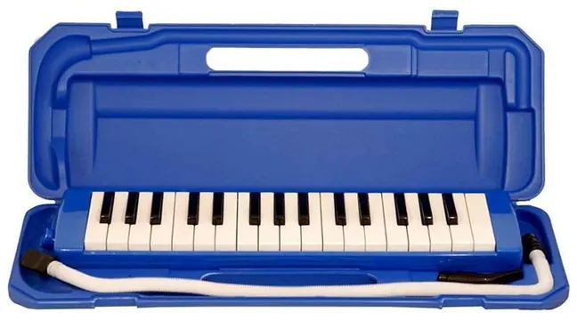 Izzo Escaleta Dolphin 32 Teclas 6409 Com Bocal E Estojo Azul