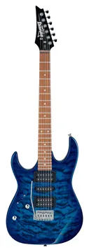 Ibanez GRX70QAL-TBB Transparent Blue Burst GRX Gio LH