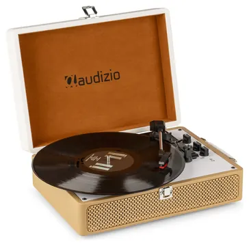 Audizio RP119 (102.058) Giradischi valigetta bianca casse 10w wireless-bluetooth