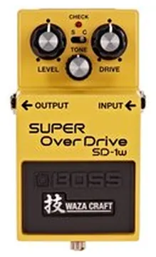 Boss SD-1W Waza Craft Custom Super Overdrive Pedal