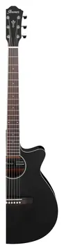 Ibanez AEG7MH Weathered Black Open Pore