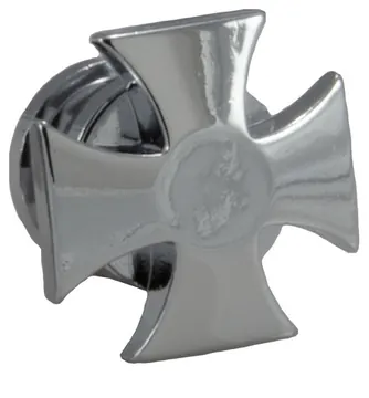 Grover S 640C - Artist Strap Buttons, Iron Cross - Chrome