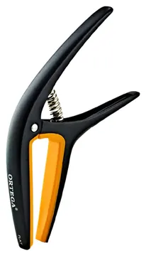Ortega Kapodaster TWCAPO-SBK für Western- und E-Gitarren
