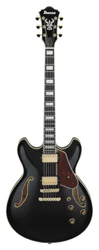 Ibanez AS93BC-BK Artcore Expressionist Semi-Hollow Preta