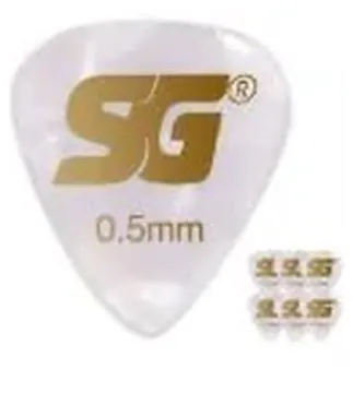 SG Palheta SG 0.50 para Violão e Guitarra - Acessório Musical