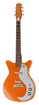 Danelectro 59M NOS+ Orange Metalflake