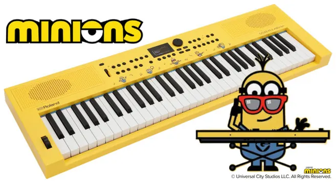 Roland GO:KEYS 3 MINION - INSPIRED BY ILLUMINATION’S MINIONS