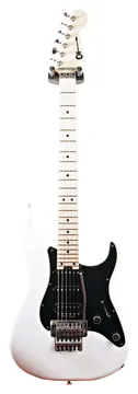Charvel MJ SC1 24 HSS Floyd Snow White Maple Fingerboard