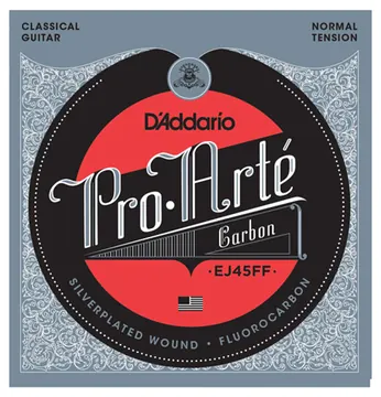 D'Addario EJ45FF Pro-Arte Carbon, Dynacore Basses, Normal Tension Classical Guitar Strings