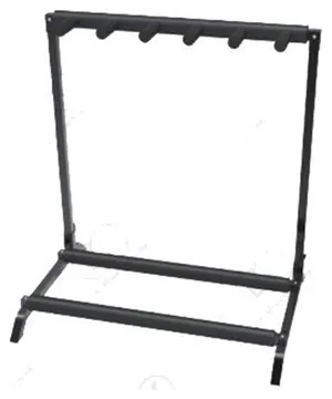 Admira 5er Gitarrenständer, Schwarz