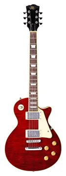 SX Les Paul EF3D-TWR Translucent Wine Red