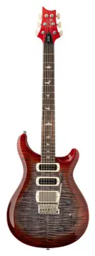 PRS SE Studio Charcoal Cherry Burst
