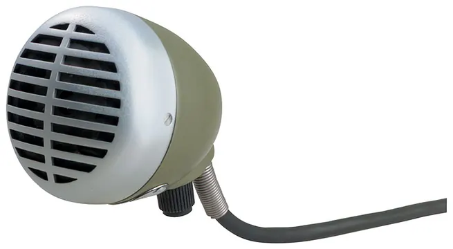 Shure 520 DX Dynamisches Mikrofon Hand-Instrumentenmikrofon mit Blues Harp Sound.