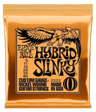 Ernie Ball 2222 Hybrid Slinky 009-046