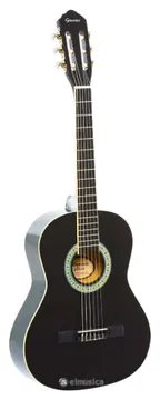 Giannini Start N6 3/4 Cordas Nylon Cor Preto (BK)