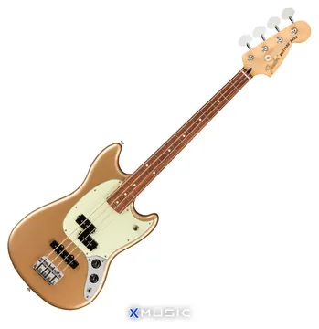 Fender Player Mustang Bass, Firemist Gold