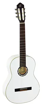 Ortega R121WH Konzert-Gitarre 4/4 inkl. Gigbag, weiss