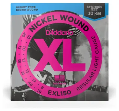 D ADDARIO EXL150 010-046 12-String