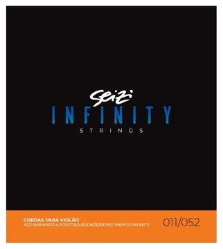 Seizi Encordoamento para Violão Seizi Infinity de Aço Phosphor Bronze 0.011