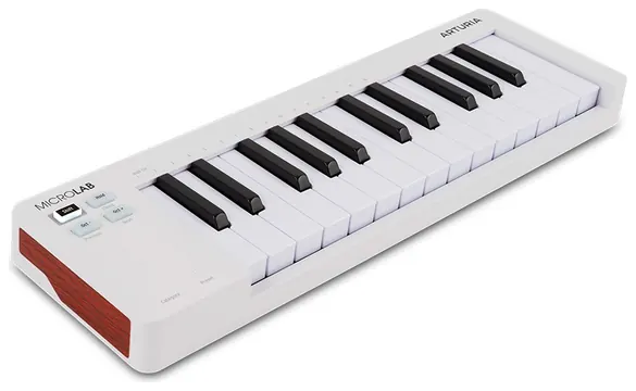 Arturia MicroLab Mk3 Weiß
