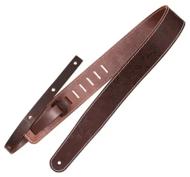 Gitarrengurt Richter Raw II Contour Western Rose Brown