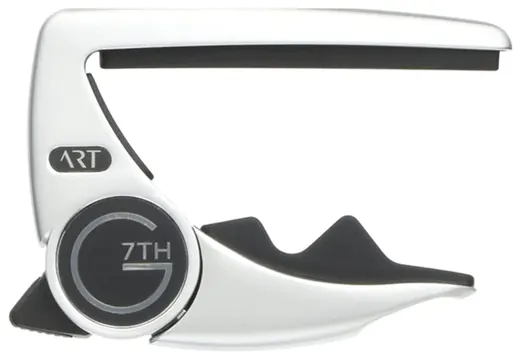 G7Th Performance 3 Acoustic/Electric Guitar Capo, Silver