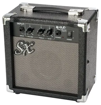 SX B10C | 10 Watt | Beginners Practice Amp | Bass Guitar