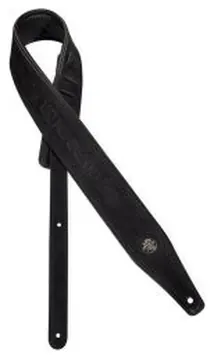 Gaucho Top Quality Suede Guitar Strap - Black