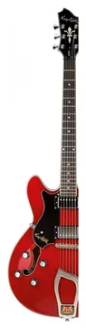 Hagstrom Viking Wild Cherry Trans Left Handed