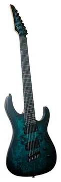 Legator Ninja N7FSS Super Shred 7 String Electric Guitar Dark Sapphire