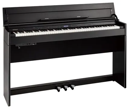Roland DP-603 Digitalpiano – schwarz matt, Hybridmechanik PHA-50 mit Escapement (SuperNATURAL Piano, Twin-Piano-Modus)