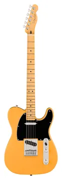 Fender 75th Anniversary Player II Baritone Telecaster Electric Guitar, Maple FB, Butterscotch Blonde