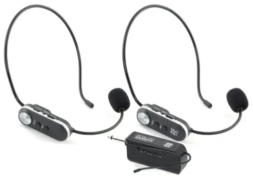 Staner Microfone S/ Fio Staner Uhf Duplo Headset SFW20