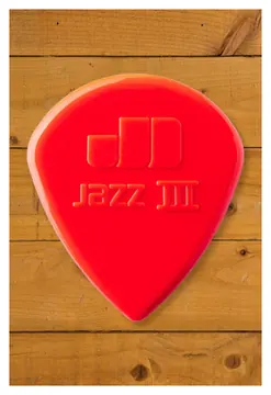 Dunlop Jazz III Nylon Pick - 1.38mm - 6-Pack