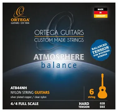Ortega ATB44NH Saitensatz für Konzertgitarre Hard Tension