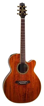 Takamine EF508KC & CT-4B Japonês Natural Koa c/ Case