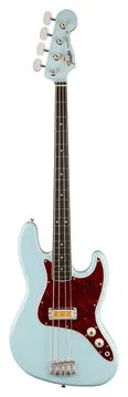 Fender Gold Foil Jazz Bass EF Sonic Blue Elektrische Basgitaar
