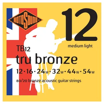 Encordoamento Rotosound Guit.acustica Bronze 12-54