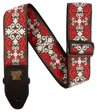 Ernie Ball 4695 Tracolla Red Trellis Jacquard 2021