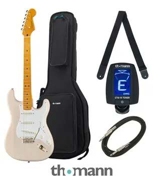 Squier CV 50s Strat MN WHB Bundle