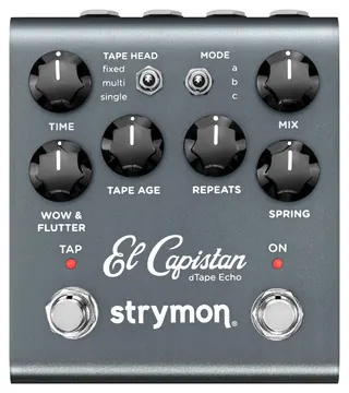 Strymon El Capistan V2 dTape Echo